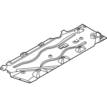 BMW 51-75-7-290-803 Underbody Panelling, Side Left