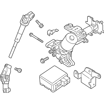 Nissan 48810-9KS7A Column-Steering Tilt