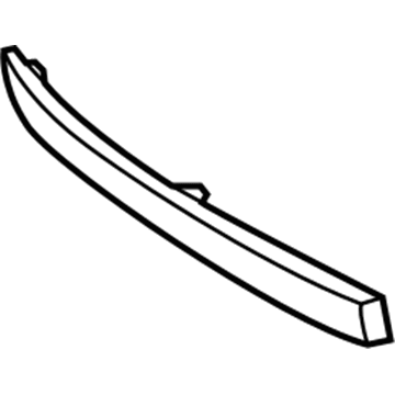 Honda 71123-T0A-003 Molding, R. FR. Grille Center