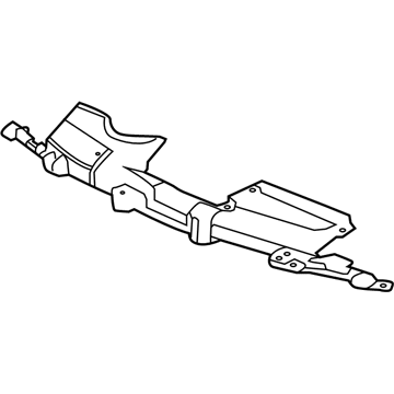 Honda 71105-T0A-A00 Upper Duct, FR Bumper