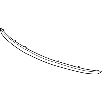 Honda 71122-T0A-003 Molding, FR. Grille (Upper)