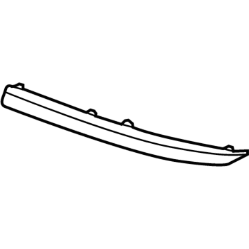 Honda 71124-T0A-003 Molding, L. FR. Grille Center