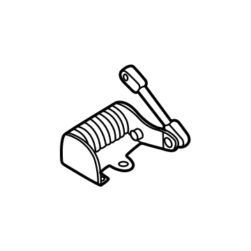 BMW 51-24-7-497-545 RETAINER SPRING LEFT