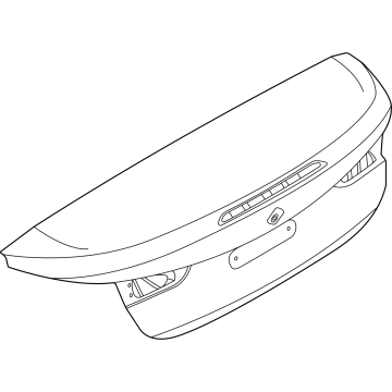 BMW 51-24-9-449-239 TRUNK LID