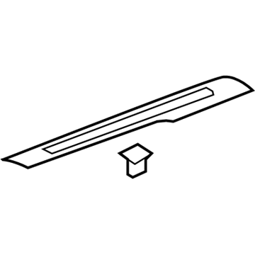 GM 15812140 Front Sill Plate