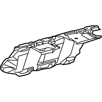 Lexus 64273-30130 Pad, Room Partition, NO.1