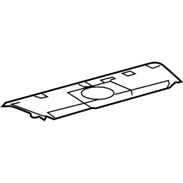 Lexus 64330-30C50-A0 Panel Assy, Package Tray Trim