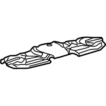 Lexus 64278-30020 Pad, Room Partition, No.3