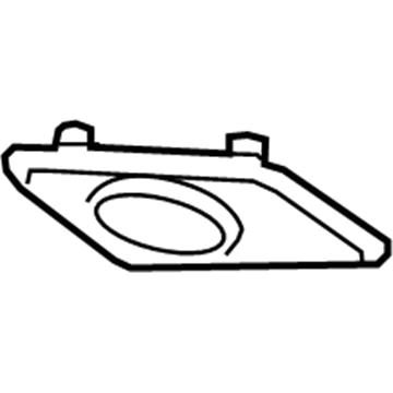 Nissan 62256-4BA0B FINISHER-Front Bumper FASCIA, RH
