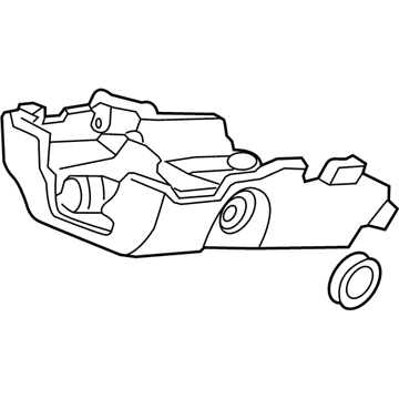Honda 77360-S84-A02ZA Cover, Column (Lower) (Dark Lapis)