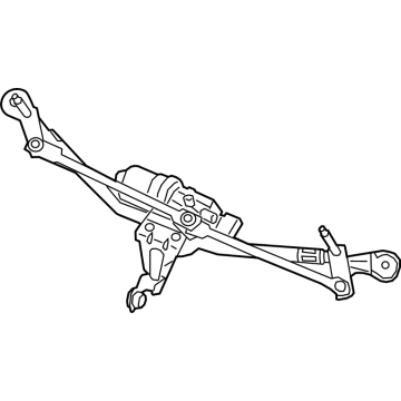BMW 61-61-9-880-517 WIPER SYSTEM, COMPLETE