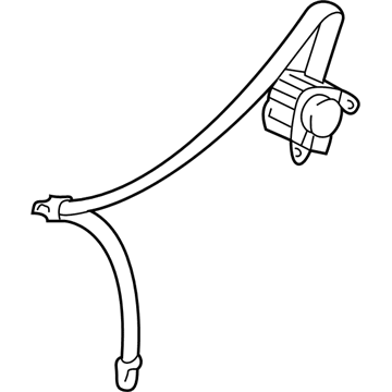 Toyota 73301-60183-A1 Belt & Retractor