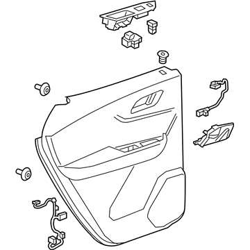 GM 84610863 Door Trim Panel
