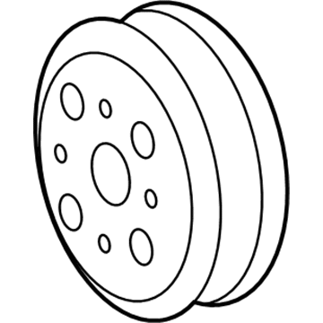 Lexus 16173-0S011 PULLEY, Water Pump