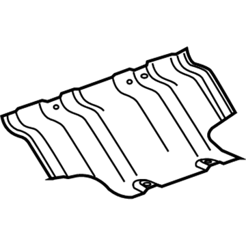 GM 84061009 Lower Shield
