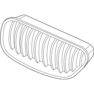 BMW 51-13-8-050-525 Grille, Front, Left
