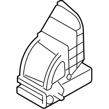 Hyundai 97121-1R010 Case-Intake, RH