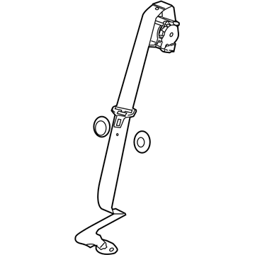 GM 19208844 Center Belt Assembly