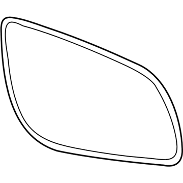 Nissan 96365-CA000 Glass - Mirror, RH