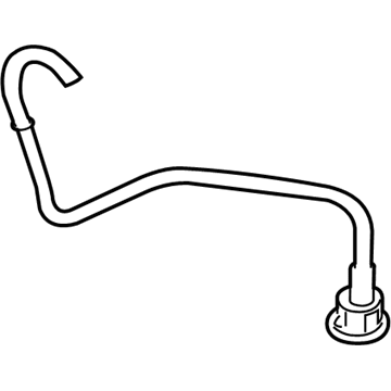 BMW 31-50-7-599-390 VENT LINE, FRONT FINAL-DRIVE:319900
