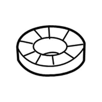 Kia 553413S000 Pad-Rear Spring Upper