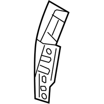 Honda 64721-T2A-A00ZZ Extension L, RR W/Arch