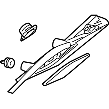 GM 20977182 Upper Quarter Trim