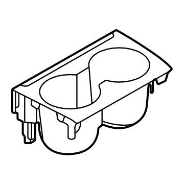 BMW 51-16-9-496-948 CUP HOLDER:511614
