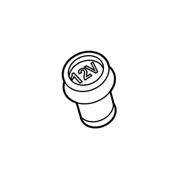 BMW 61-34-9-392-052 Stopper Plug-In Socket