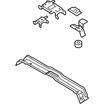 Ford FL3Z-1610624-B Center Crossmember
