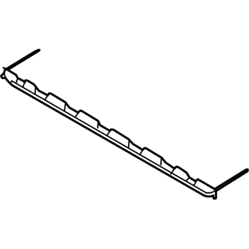 BMW 54-13-7-145-886 Slipstream Deflector