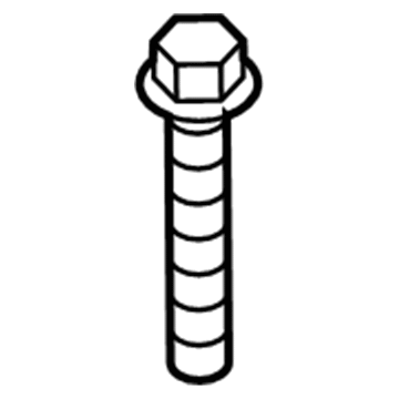 Mopar 6104428AA Screw-HEXAGON Head