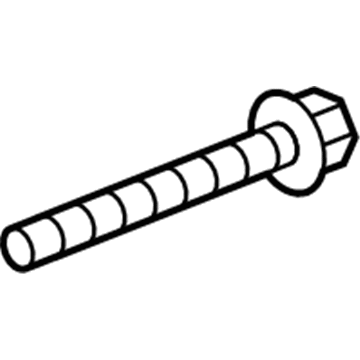 Mopar 6104225AA Bolt-HEXAGON FLANGE Head