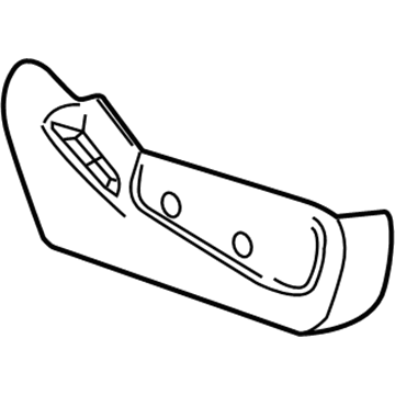 GM 22940428 Outer Finish Panel