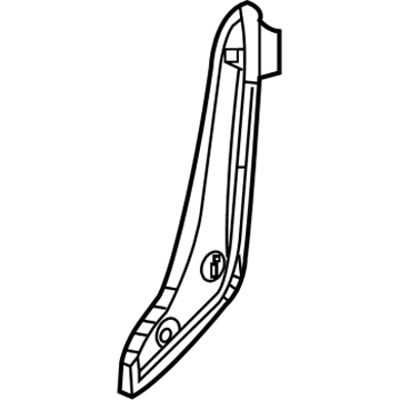 Nissan 87405-ZR00A Cover-RECLINING Device, RH Outer