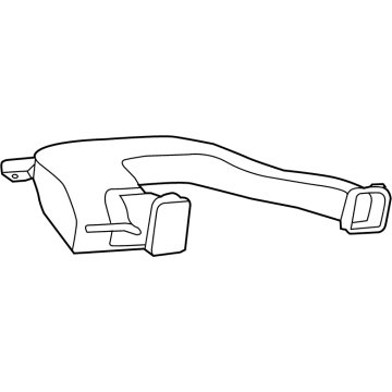 Mopar 68214145AC Duct-A/C Outlet