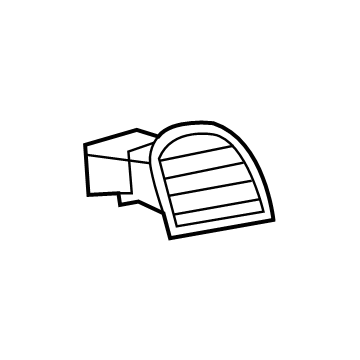 Mopar 5RJ96DX9AA Outlet-Air Conditioning & Heater