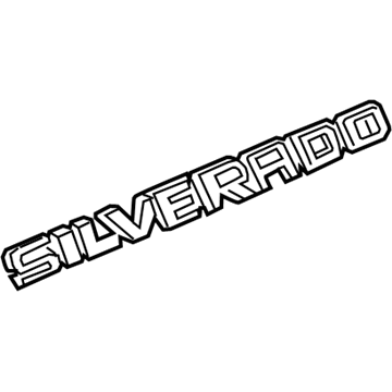 GM 23400375 Nameplate