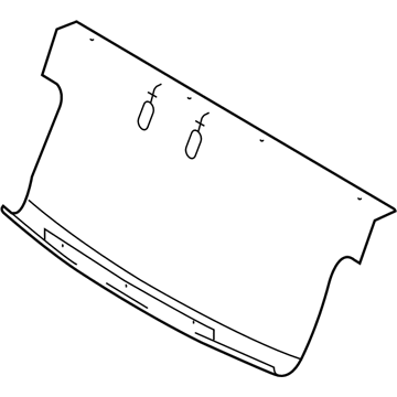 Ford 9L3Z-8327-B Lower Deflector