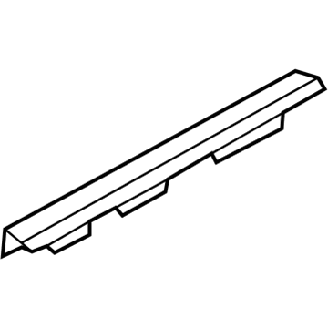 BMW 51-47-7-344-567 COVER MOLDING, SILL, INNER F:514084