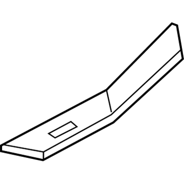 BMW 51-47-7-181-017 Trim, Entrance, Illuminated, Rear Left