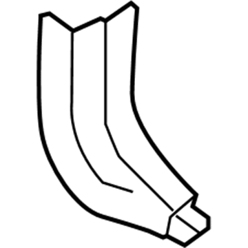 BMW 51-43-9-121-919 Lateral Trim Panel, Bottom Front Left