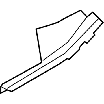 BMW 51-47-7-344-557 Cover Strip, Entrance, Inner Rear Left