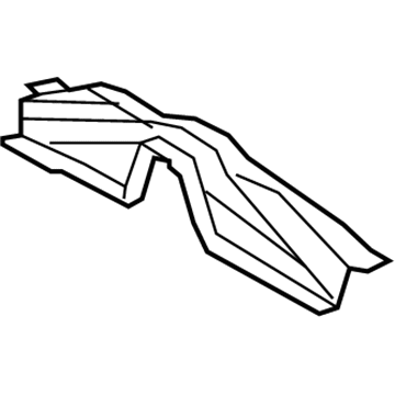 Lexus 58202-50010 Pan, Center Floor, Front