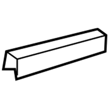 Lexus 57615-50906 Member, Rear Floor Side, Rear RH