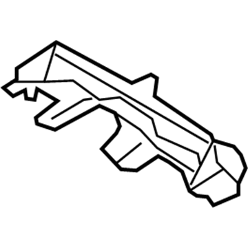 Lexus 57405-50020 Member Sub-Assy, Center Floor Cross, NO.2