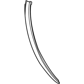 BMW 51-41-3-416-613 Inter. Handle, Upper Part Aluminium, Left