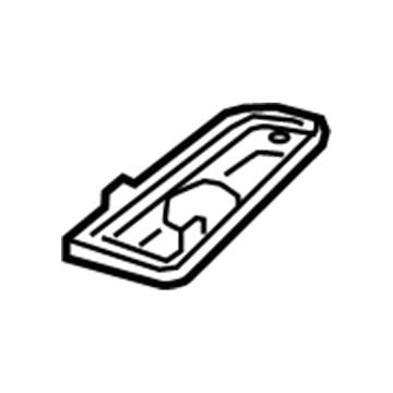 Kia 92806D4000 Shade Assembly-Map RH