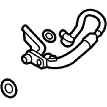 Infiniti 92490-6HB1A Hose-Flexible, High