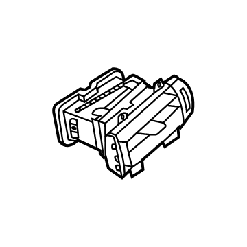 Ford LC5Z-19893-AE Vent Louver